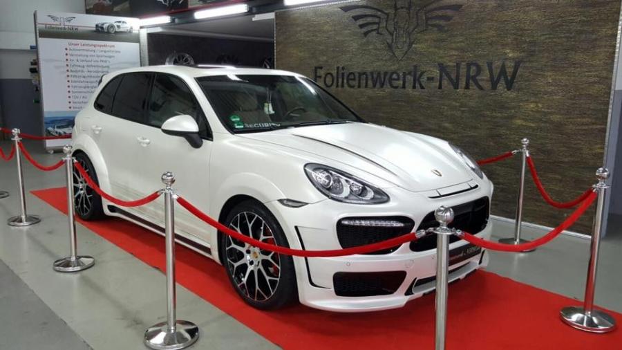 Porsche Cayenne S by Prior Design and Folienwerk-NRW '2016